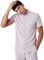 Chemise à Manches Courtes uni texturée Rose poudré L