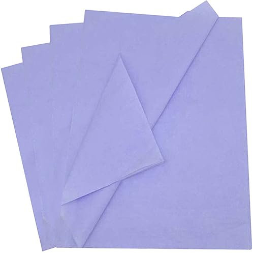 40 Blatt Geschenkpapier Seidenpapier,Lila 50x75 cm Verpackungspapier Glanzpapier Bastelpapier für Füller Blumen Kunsthandwerk Geburtstag Hochzeits Dekoration und Geschenkverpackungen Tissue Paper
