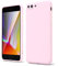 oakxco for iPhone 7 Plus Case iPhone 8 Plus Case Liquid Silicone, Cute Thin Slim Soft Rubber Gel Smooth Cover for Women Girl, Matte TPU Solid Aesthetic Design Protective & Shockproof, Light Pink