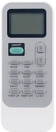 Telecomando Condizionatore Compatibile con Hisense Daitsu AC DG11J1-04 DG11J1-91 DG11J1-01 DG11D1-02 DG11J1-98 DG11J1-05/E J1-91 HPA27C HPA33C K1848736 AP14DR1G APH09 Y-J1-01/E DG11J1-03 DG11J1-05