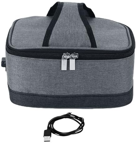 Lunch Box Cooler,USB Powered Insulated Bag Tote for Food Storage | High Capacity Food Storage Tote, Thermal Cooler Sack Food Handbags Case for Travel, Picnic, Work