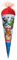 ROTH Schultüte klein Marvel Avengers 50 cm - rund, Tüllverschluss - Zuckertüte Marvel Avengers Schulanfang