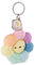 NICI Schlüsselanhänger Regenbogenblume 7cm bunt - Plüsch-Begleiter Kuscheltieranhänger mit Schlüsselring für Schlüsselband, Schlüsselbund & Schlüsselhalter