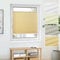 Jalousiescout Plissee Klemmfix ohne Bohren—Jalousie 130x170cm beige Sichtschutz Fenster Sonnenschutz, Lichtdurchlässig Rollo für Fenster & Tür, Hochwertiges Polyester Pure Plissee