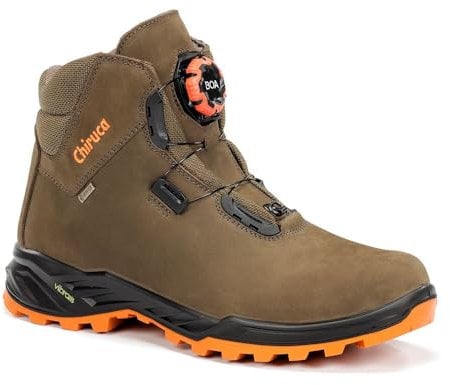 CHIRUCA - Bota Cares Boa Hi Vis - Cares Boa Hi 08 para: Hombre Color: 50 Kaki Talla: 43