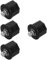 JECOMPRIS 4 Stück Elektrischer Rollladen Zubehör Kunststoff Rohrmotor Stecker Jalousien Motor Stecker Jalousien Motorteile Rohrmotor Zubehör Jalousien Motor Zubehör