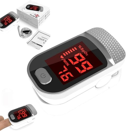 Bikenda Finger Pulse Oximeter Blood Oxygen Monitor, Bikenda Oximeter (A)