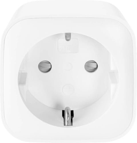 ABUS Funk-Steckdose für Smartvest Pro-System - als Zwischenstecker für jede übliche Steckdose - zum Anschalten & Ausschalten elektrischer Geräte - steuerbar per Zeitplan, Szenario, manuell und per App