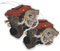 VmG-Store 2er Set Lufterfrischer Duftbaum Tuning fürs Auto Duftspender Air Freshener Duft lustiger Anhänger Design (211 Motor3)