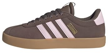 adidas Damen Vl Court 3.0 Shoes, Earth Strata/Clear Pink/Gold Met., 40 EU