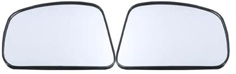 Cristal Espejo Retrovisor para Tiida 2005-2009 lámina Vidrio para Espejo retrovisor Izquierdo y Derecho Lente Reflectante con calefacción Exterior Espejo Cristal(Heating,1Pair)