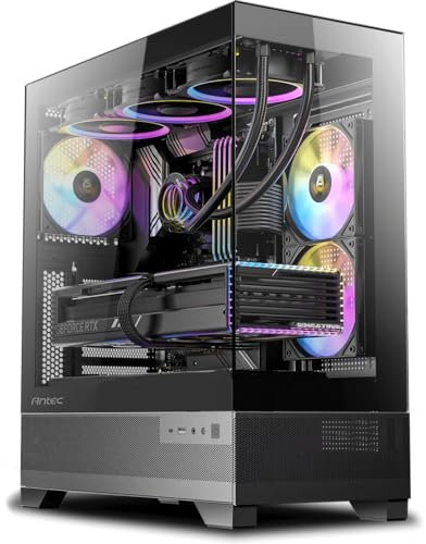 EMCA4 Computer Gaming PC Assemblato Ryzen 7 9700X - RTX 5070 12GB - SSD M.2 1TB nvme Gen4 - Ram 32GB DDR5 6000mhz EXPO - RGB - Windows 11 - B850 WIFI - Dissipatore a Liquido 360mm