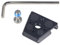 DKE&YMQ Upgraded anti-dummy design SLR micro-single camera quick release quick release plate base belt strap shoulder buckle clip holder