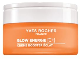 Yves Rocher Glow Énergie - Gesichtscreme Vitamin Boost - 50 ml | Feuchtigkeitscreme für strahlende, pralle Haut - Kapuzinerkresse & Vitamin C - Tägliche Gesichtspflege für alle Hauttypen