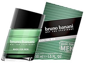 bruno banani Made for Men – Eau de Toilette Natural Spray – Aromatisch-fruchtiges Herren Parfüm – 1er Pack (1 x 30ml)
