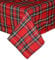Tartan Schottenkaro Modestoff Dekostoff Meterware Rot
