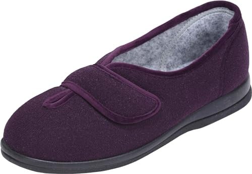 Cosyfeet Diane - Extra Wide Women's Slippers - 6E Width