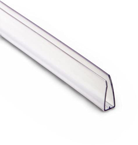MacGreen U-Profil U-Schiene Abschlussprofil für 4 mm Stegplatten, 61,0 cm lang (25 Stück)