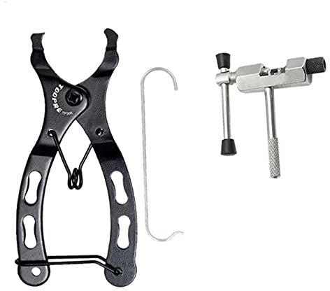 Lixada Fahrrad Kettenglied Werkzeug mit Haken und Kettenbrecher MTB Rennrad Kettenglied Zange Klemme Fahrrad Werkzeugsatz für Rennrad, Mountainbike, Citybike, Sportbike, Cruiserbike, BMX-Bike