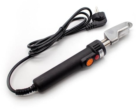 Toplionace Mini Ferro da Stiro Elettrico a Temperatura Regolabile 220V, 150W 50-350℃ Mini Ferro da Stiro Elettrico per Borsa per Vestiti in Pelle Scarpe in Pelle per Rimuovere Le Rughe 85x26mm