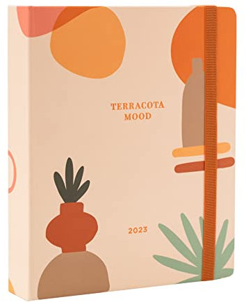 Kokonote Planer 2023, Terracota Mood Premium Terminkalender 2023, Wochenplaner für ein gutes Zeitmanagament, ein Kalender für Ihre Routine, Personal Organizer