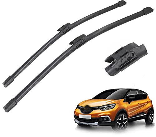 Scheibenwischer Teile Für Renault Für Captur Für Kaptur 2016 2017 2018 2019 Jahr Windschutzscheibenblatt LHD RHD Scheibenwischer Frontscheibe Autowischerblätter 26 + 16 ( Color : RIGHT HAND DRIVER )