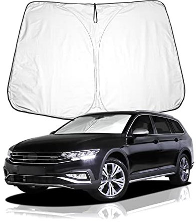 BIXUAN Sonnenschutz kompatibel mit VW Passat B8 Valiant 2015-2024 Alltrack 2018-2024 2025 Windschutzscheibe für das Auto Frontscheibenabdeckung Windschutz für Frontscheibe Blockiert UV Abdeckung