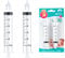 Nasendusche, Nasenspüler für Babys, Baby-Nasenspüler mit Silikon-Nasensaugspitze, Nasen-Reinigungssystem, Nasenwaschreiniger, 10 ml Professionelle Nasenspülung, Wiederverwendbarer, 2Pcs