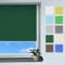 Rollmayer Classic Rollo Klemmfix ohne Bohren, Seitenzugrollo Rollo für Fenster und Tür (Classic Dunkelgrün, B40cm x H150cm)