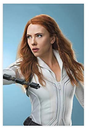 Filmposter Black Widow Scarlett Johansson auf Leinwand, Schlafzimmer, Dekoration, Sport, Landschaft, Büro, Raumdekoration, Geschenk, ungerahmt, 60 x 90 cm