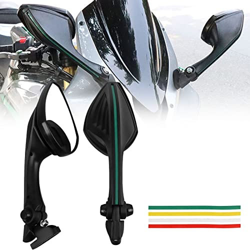 Zubehör Universal Klappbarer Spiegel LED Blinker Rückspiegel Für Suzuki GSXR 750 600 1000 GSX-R 1300