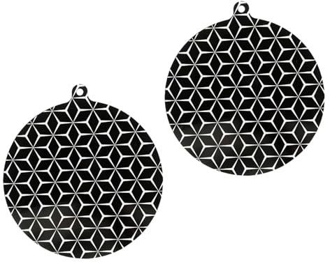 kowaku 2X Induktion Kochfeld Matte Induktion Matte Fiberglas Scratch Protector Hitze Beständig Matte Cafe, 22CM