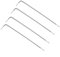TOP-VIGOR 4Pcs 1.5mm Ball End Hex Key Wrench, L Shaped Long Arm Ball Point Hexagon Keys Allen Key for Household DIY, Professional Machine Repairing