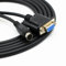 RIKYJIC Cable MD8 Mini DIN macho de 8 pines a DB9 hembra de 9 agujeros RS232 para pantalla táctil Weinview TK y Delta XINJE PLC (2 metros)