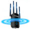 WONLINK 1200Mbps Newest WiFi Extender Booster, WiFi Range Booster WiFi Extender Support Repeater/AP/Router Modes/Wired Connection, WiFi Range Extender for 35 Devices, UK Plug