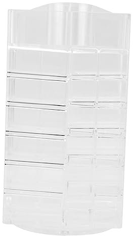 Vaguelly Portaoggetti Per Il Trucco Porta Rossetto Girevole Organizer Per Rossetto Per Ragazze