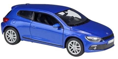 YCNXEB Miniatur Modelle 1:24 Für VW Scirocco Sportwagen Legierung Modellauto Realistisches Klassisches Souvenir Originalgetreue Nachbildung