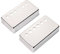 Banworks JT/SYQG-15 Lot de 2 housses de micro Humbucker en laiton 49,2 mm pour guitare électrique Humbucker Gibson Les Paul