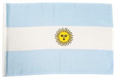Fahne Flagge Argentinien - Stockfahne - 30 x 45 cm