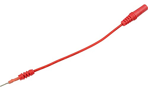 Herth+Buss 95980778020 Messleitung, Multimeter | Flachstecker | mit Bananensteckerbuchse | 3 Stck