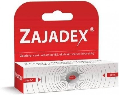 Zajadex Cheilosis Skin and Mouth Problems Ointment 10ml