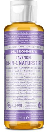 Dr.Bronner's 18-IN-1 Naturseife Lavendel, 120 ml