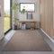 Carpetsale24 Teppich 140x200 cm Braun, Kurzflor, Einfarbig, Modern, Rechteckig, Pflegeleicht, rutschfest, Bodenteppich für Wohnzimmer, Schlafzimmer, Esszimmer