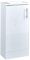 Milano Lurus 400mm Floorstanding Bathroom Vanity Unit Slimline Basin - White