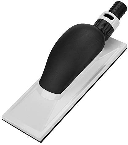 200 * 70mm Mirka Sanding Block Hand Dust Extraction Sanding Grinding Sponge Block Dust Hand Sanding Block with Suction, for Polishing, Cleaning, Maintenance, Finishing Grinding