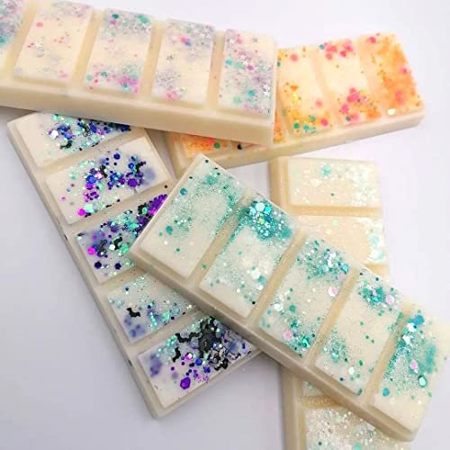 Nag Champa Fragrance Soy Wax Snap Bar in White & Yellow Wax - Ideal for Oil Burners, Electric Wax Melters, Plugin Melters, compatible with Scentsy Melters - FREE P&P (UK)