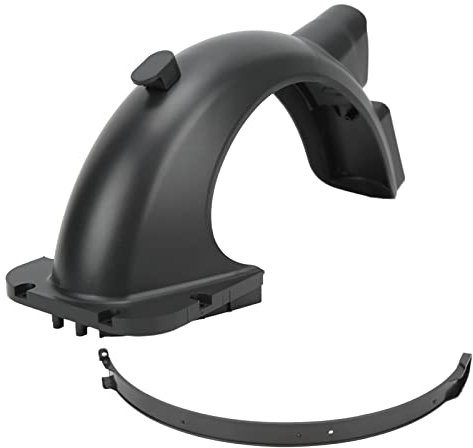 Dilwe Elektroroller-Kotflügel Hinten, Scooter-Spritzschutz-Ersatzzubehör für G30 für G30D Original(Kotflügel + Montageleiste + Haken)