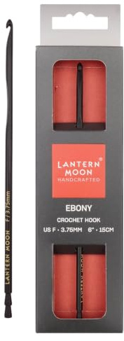 Lantern Moon Single Crochet Hook, Size F/3.75mm