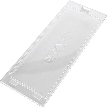 sparefixd Lamp Bulb Cover Plastic Lens to Fit Indesit Cooker Hood
