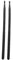 Toyvian Drumstick-übung für Anfänger 1 Paar Nylon-drumsticks- Schwarz – Schlagzeug-ausrüstungsset Percussion Drumsticks